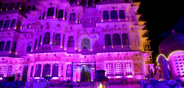 How much does a wedding at Chunda Palace Udaipur Cost?